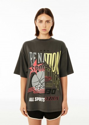 P.E Nation Brake Check Ss Tee Dark Shadow | IPGOANQ-76