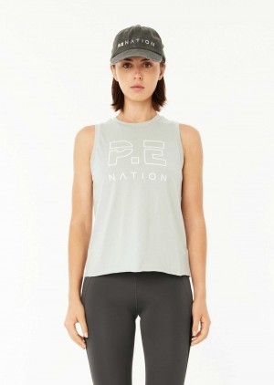 P.E Nation Shuffle Tank High Rise | TNRFZHL-30