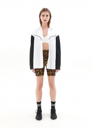 P.E Nation Status Ls Shirt Optic White | FJWGXQN-62