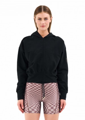 P.E Nation Velocity Hoodie Black | TPKJDOQ-73