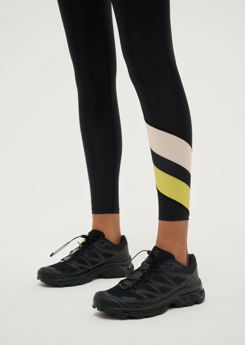 P.E Nation Arrowhead 7/8 Legging Black | EJPCMYR-64