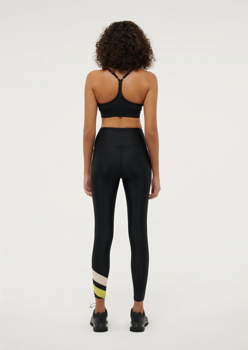 P.E Nation Arrowhead 7/8 Legging Black | EJPCMYR-64