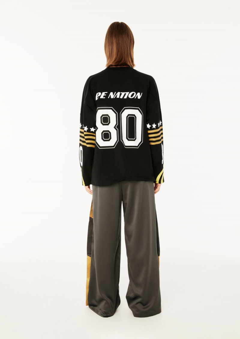 P.E Nation Arrowhead Ls Tee Black | ANBSIKV-84