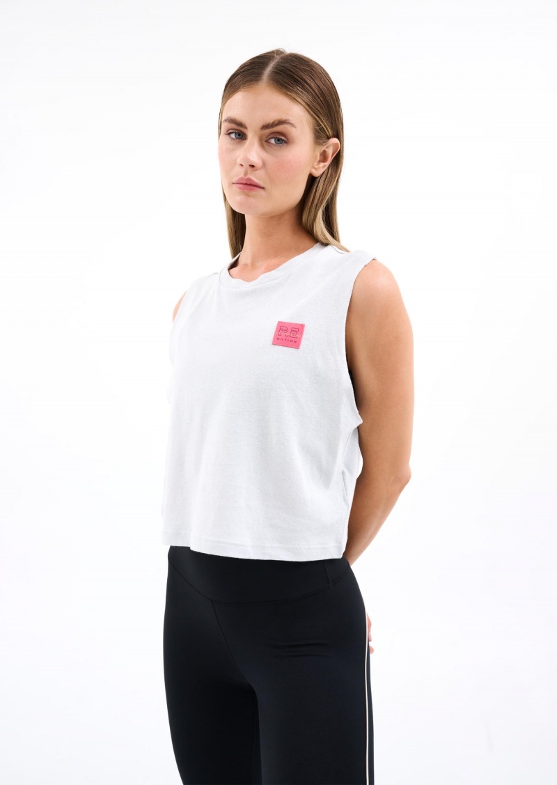 P.E Nation Aster Tank Grey Dawn | VUQZBYJ-78