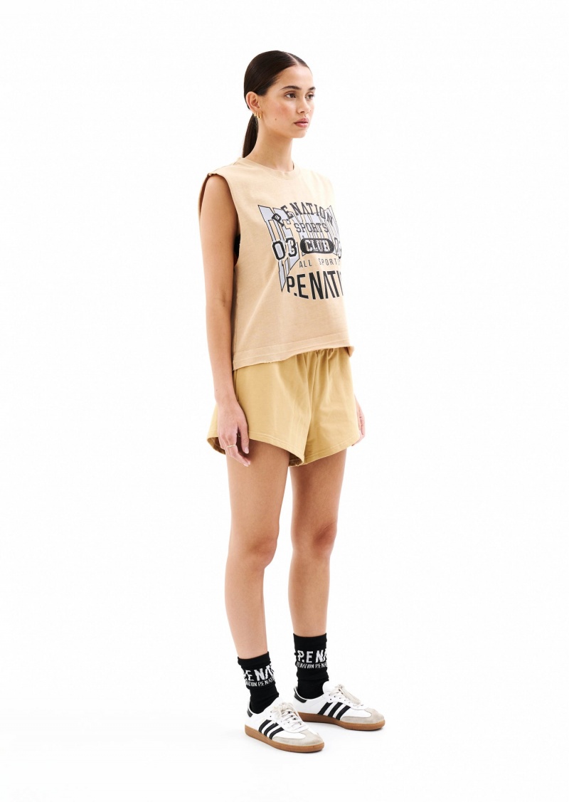 P.E Nation Atacama Tank Sand | GQWZRYL-42
