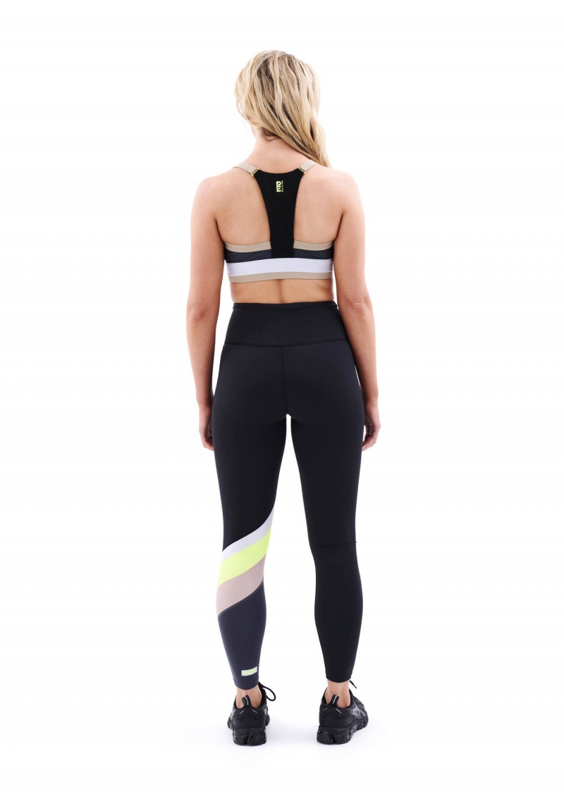 P.E Nation Check Mark Legging Black | PZWFIJK-07