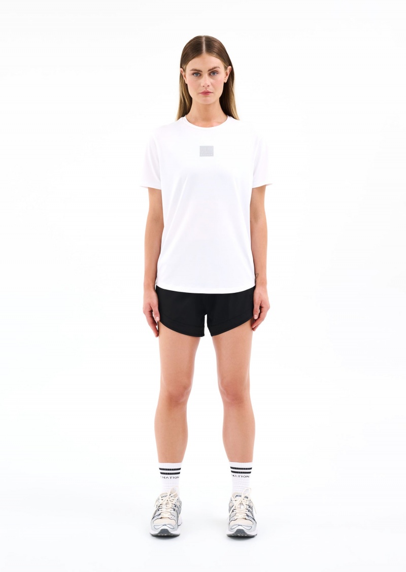 P.E Nation Crossover Air Form Tee White | RZTMBGX-56