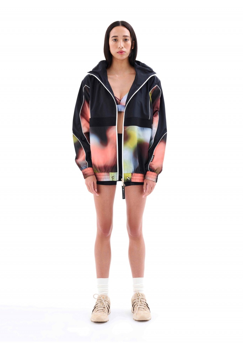 P.E Nation Cyper Printed Jacket Blur Print | BKGSLOD-65