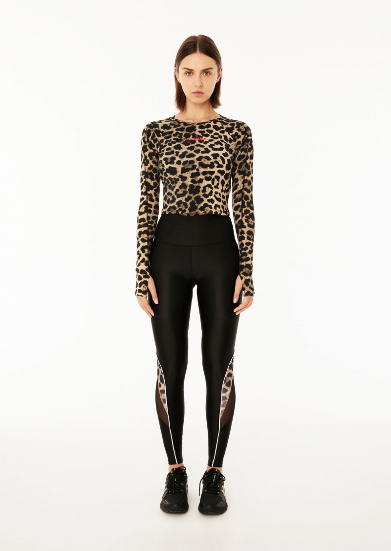 P.E Nation Downforce Ls Active Top Animal Print | FENSLDI-37