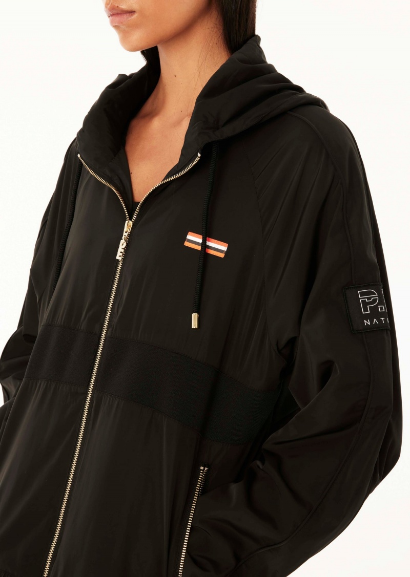 P.E Nation Endurance Man Down Jacket Black | RVYUXQL-57