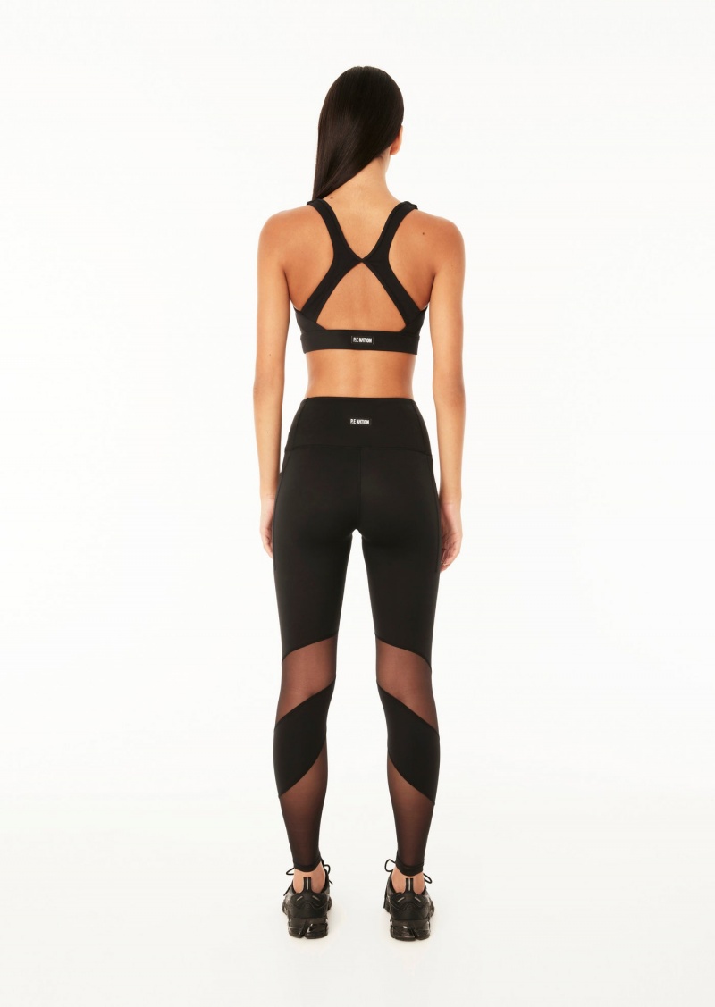 P.E Nation Freestyle Full Length Legging Black | HLFIMXJ-01