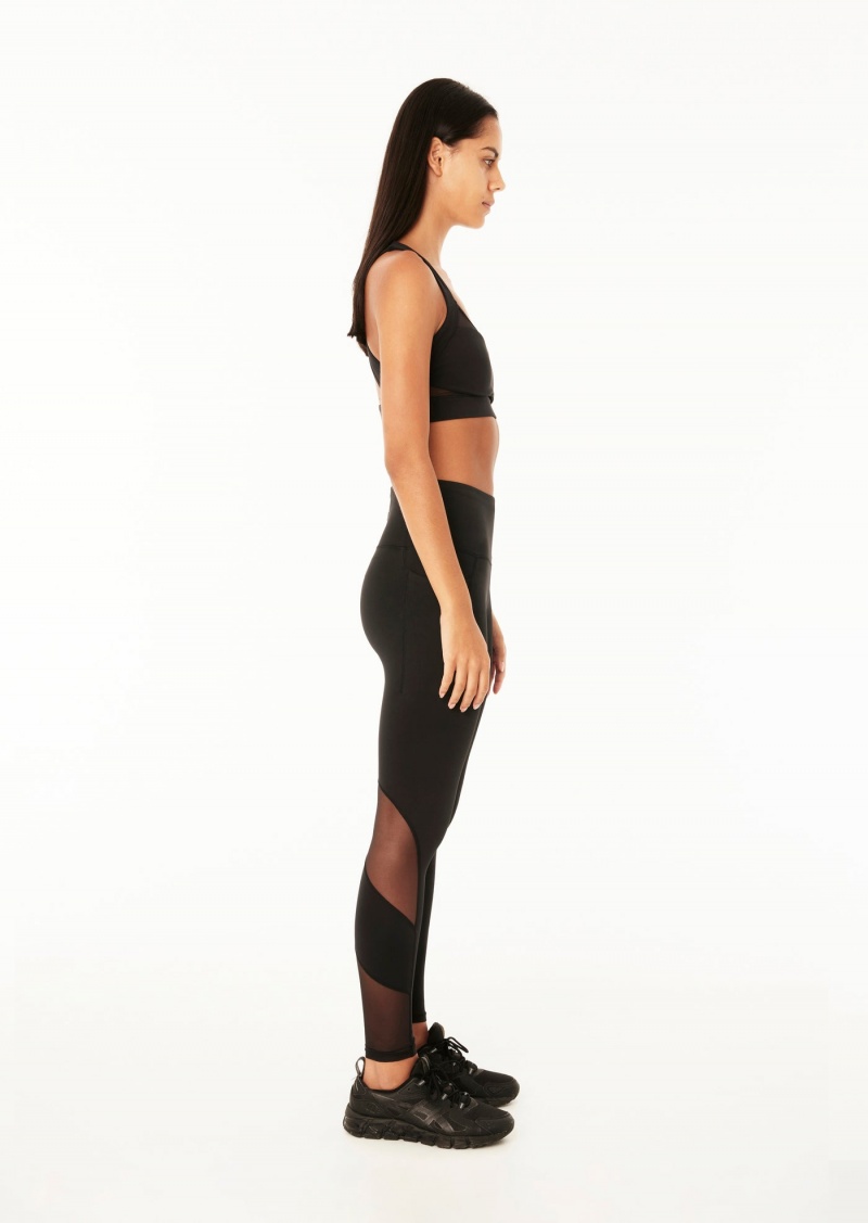 P.E Nation Freestyle Full Length Legging Black | HLFIMXJ-01