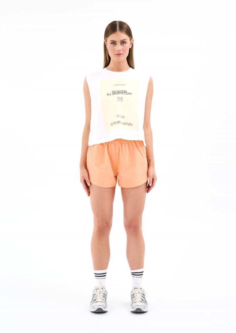 P.E Nation Full Out Tank White | UGEBQSO-29