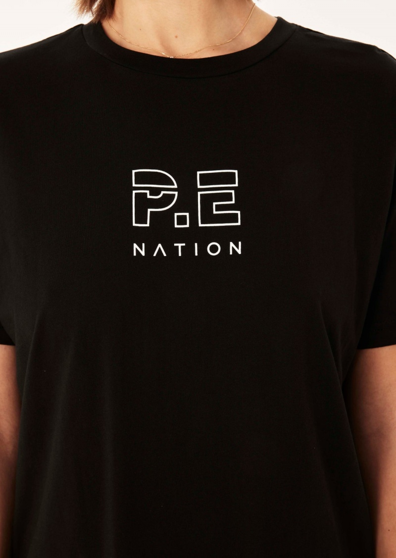 P.E Nation Heads Up Tee Black | NWPIVRZ-16