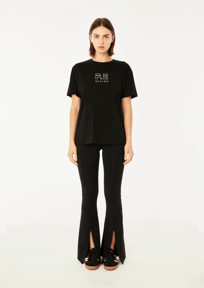 P.E Nation Heads Up Tee Black | NWPIVRZ-16