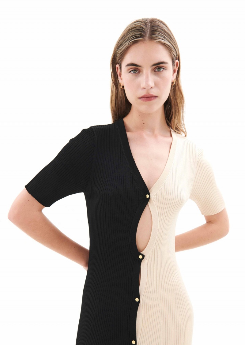 P.E Nation High Line Knit Dress Multi | WYULNTP-89