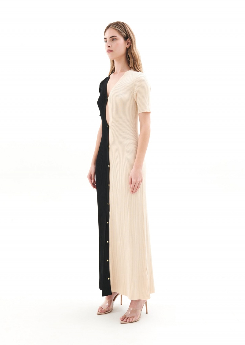 P.E Nation High Line Knit Dress Multi | WYULNTP-89
