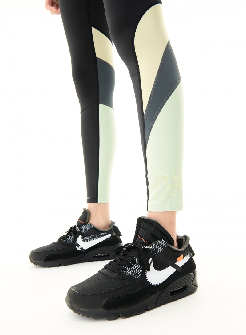 P.E Nation Initialise Legging Black | RICKTGZ-34