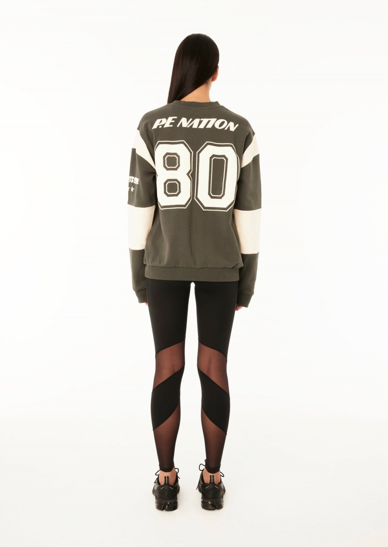 P.E Nation Inside Line Sweat Dark Shadow | KYMPSUN-59
