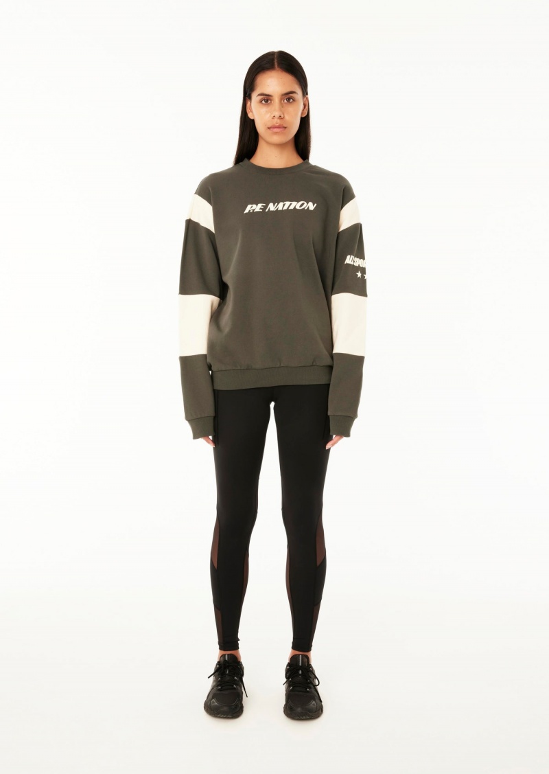 P.E Nation Inside Line Sweat Dark Shadow | KYMPSUN-59