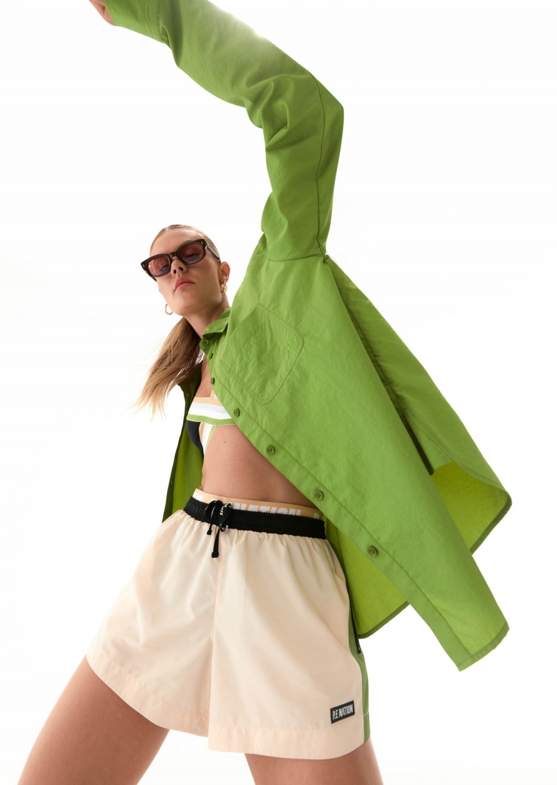 P.E Nation Interval Shirt Peridot | GHLPVCQ-97
