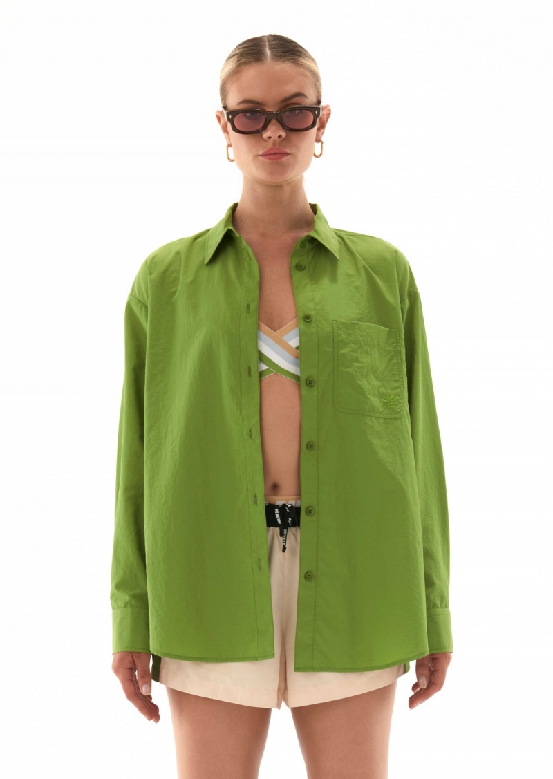 P.E Nation Interval Shirt Peridot | GHLPVCQ-97