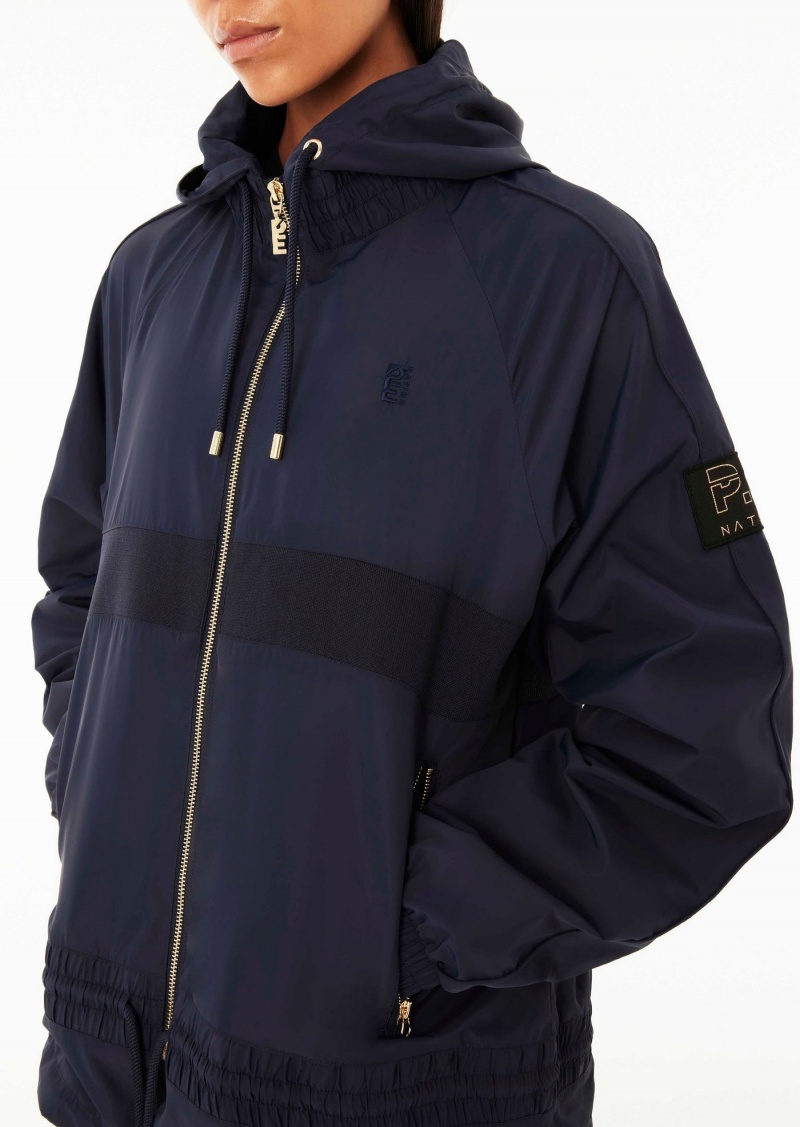 P.E Nation Man Down Jacket Dark Navy | ZCLUEKR-60