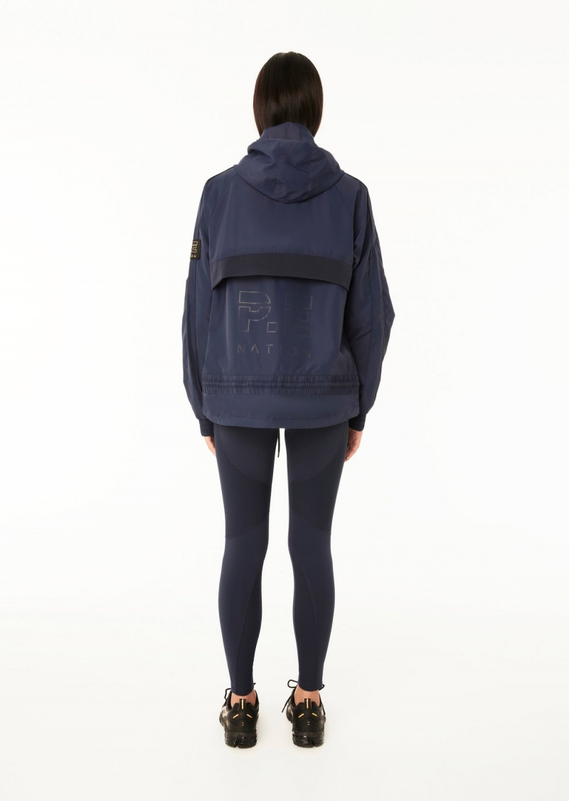 P.E Nation Man Down Jacket Dark Navy | ZCLUEKR-60