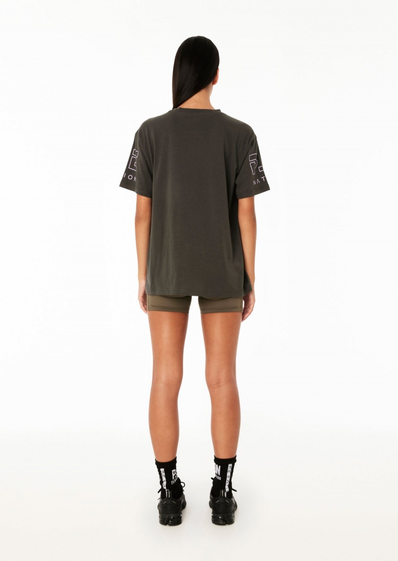 P.E Nation Moneyball Tee Dark Shadow | EMSHFAJ-01