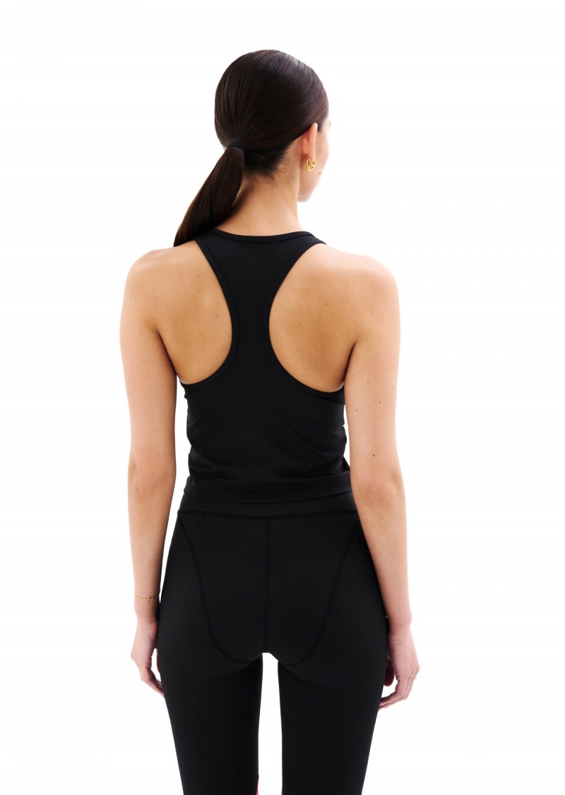 P.E Nation Montana Sports Bra Black | GWKCHVM-15