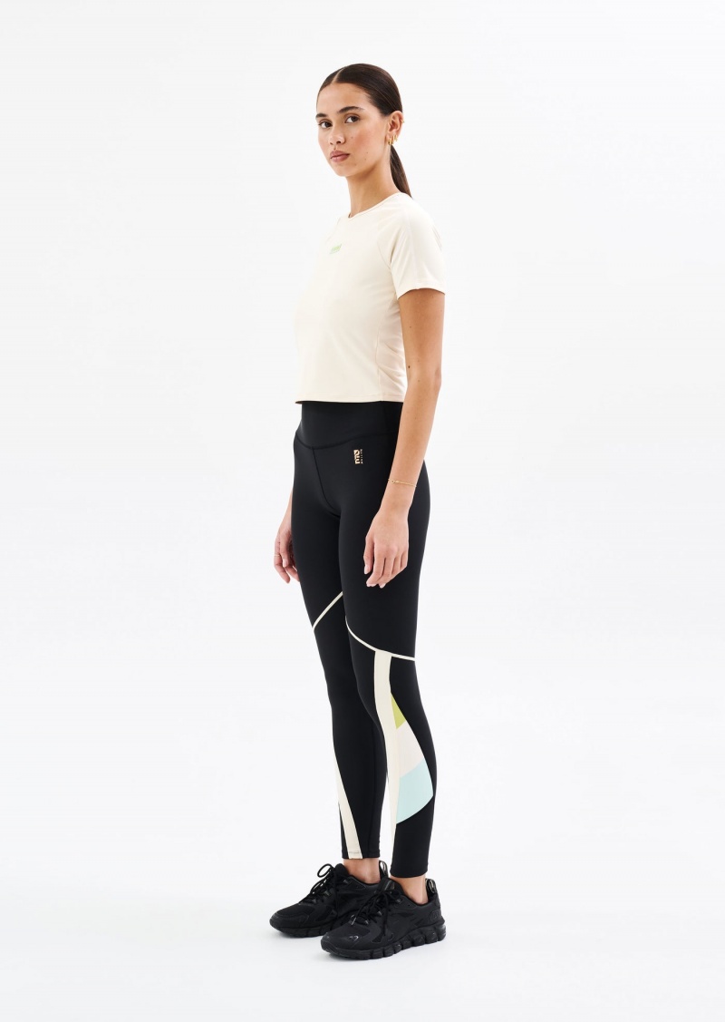 P.E Nation Neptune Legging Black | WLKTXJB-42