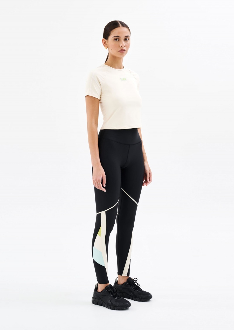 P.E Nation Neptune Legging Black | WLKTXJB-42