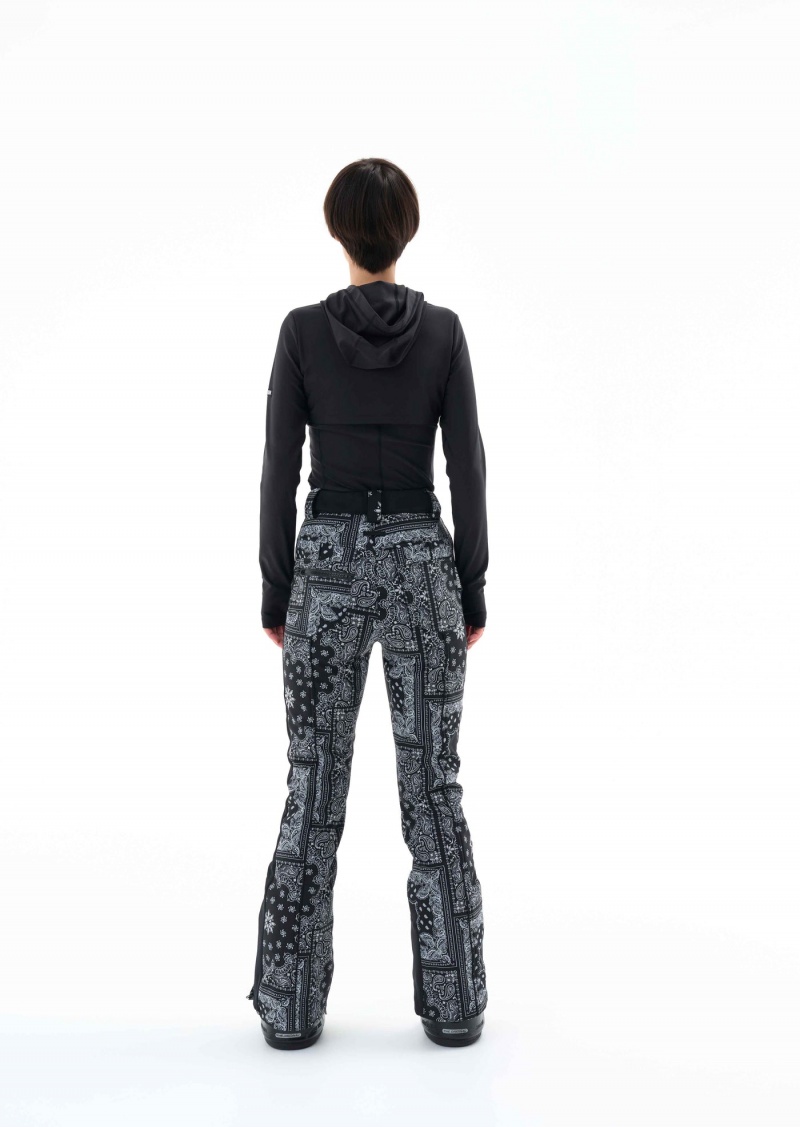 P.E Nation Niseko Snow Pant Bandana Print | BDMCNQA-63