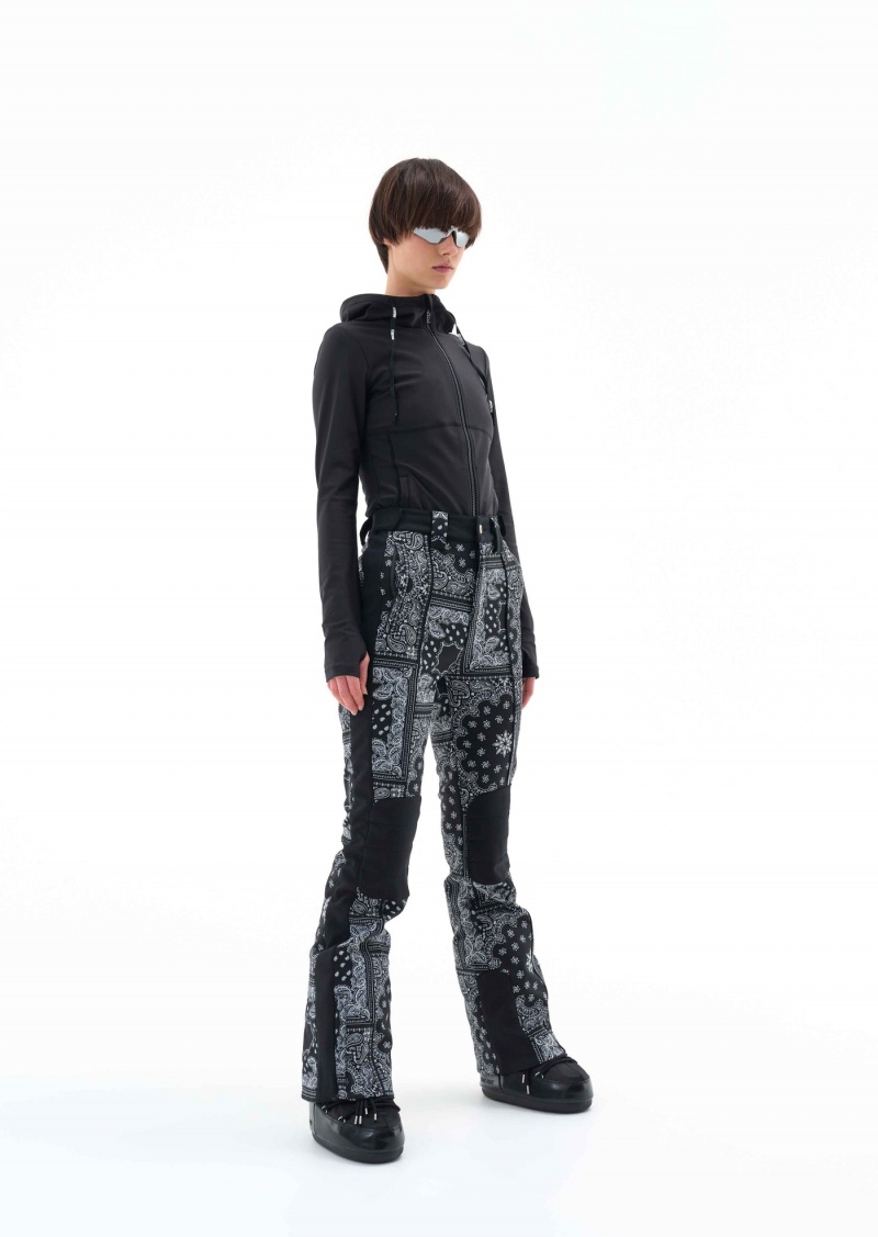 P.E Nation Niseko Snow Pant Bandana Print | BDMCNQA-63
