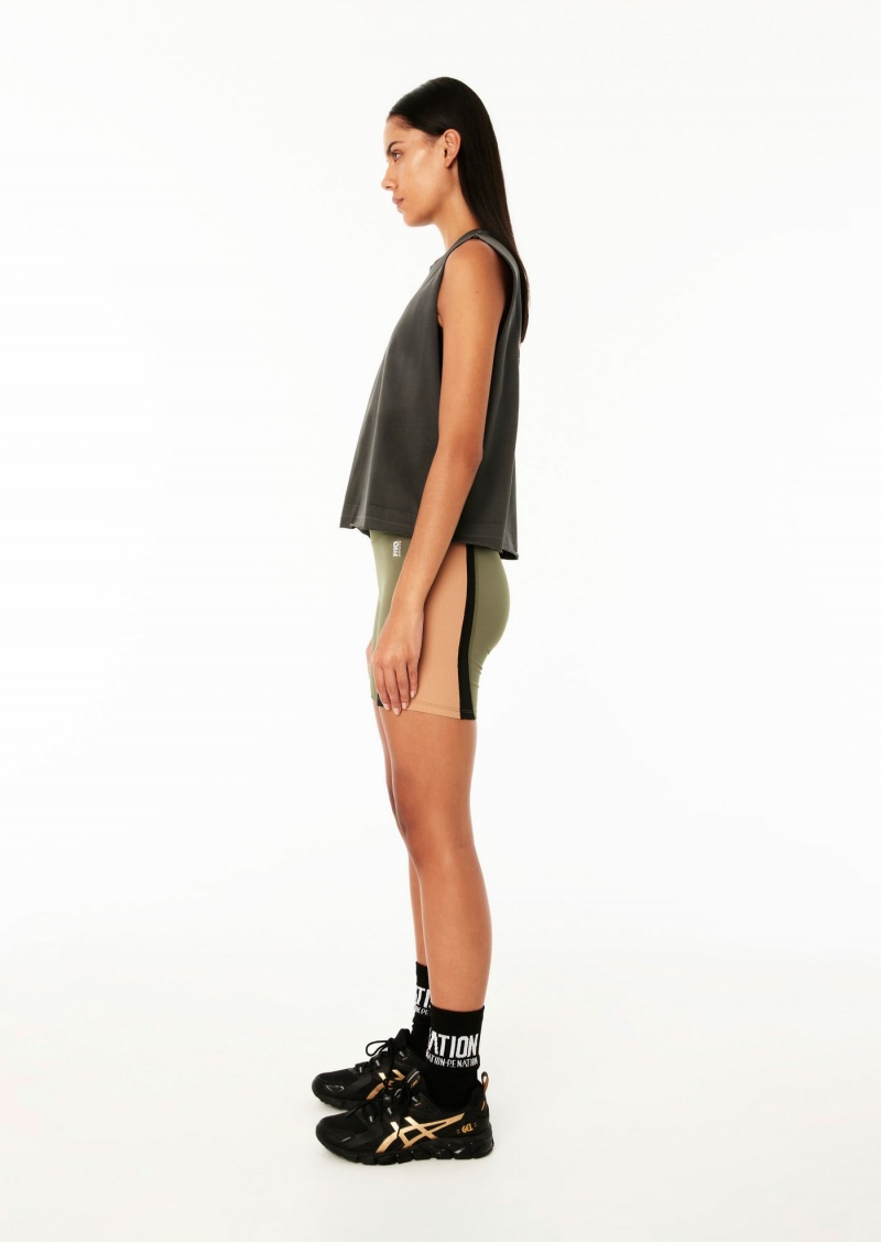 P.E Nation Paragon Tank Dark Shadow | UXMNJKO-93