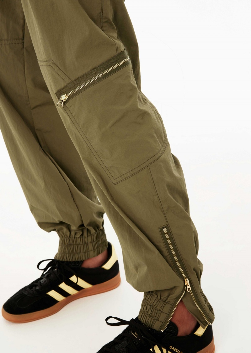 P.E Nation Pitlane Pant Khaki | QRHVTMY-76