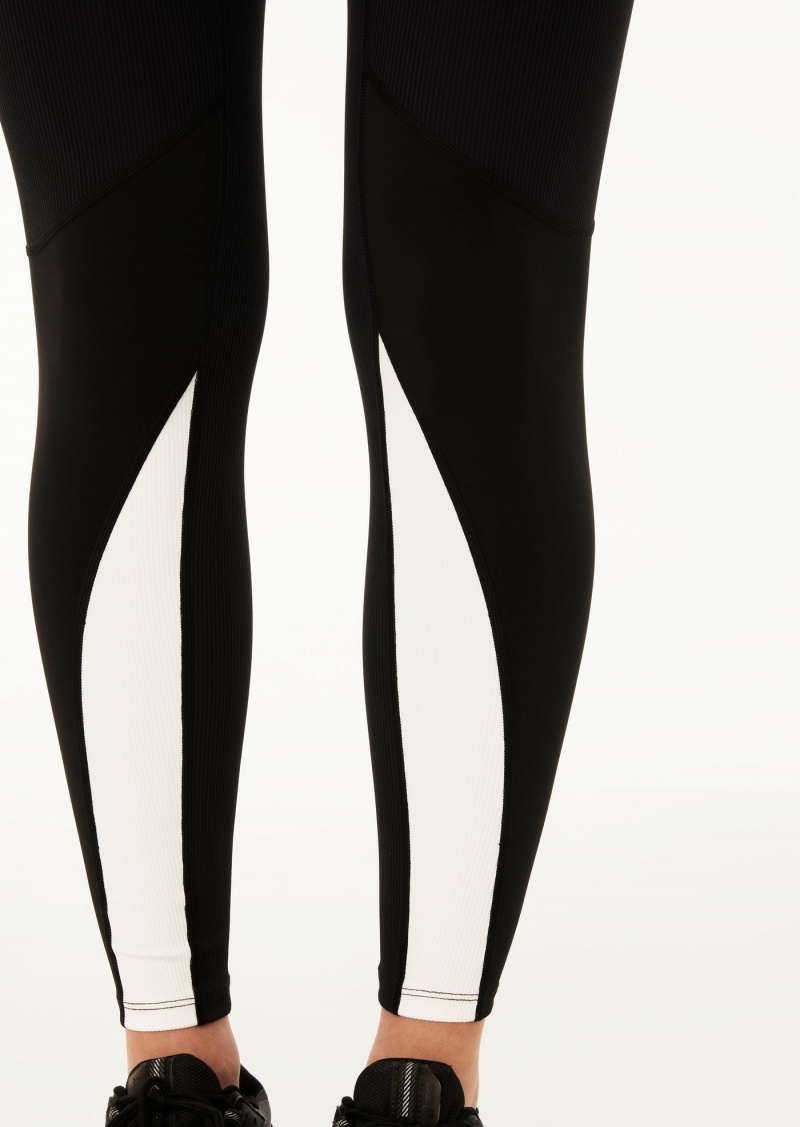P.E Nation Podium 7/8 Legging Black | YABGHKD-19