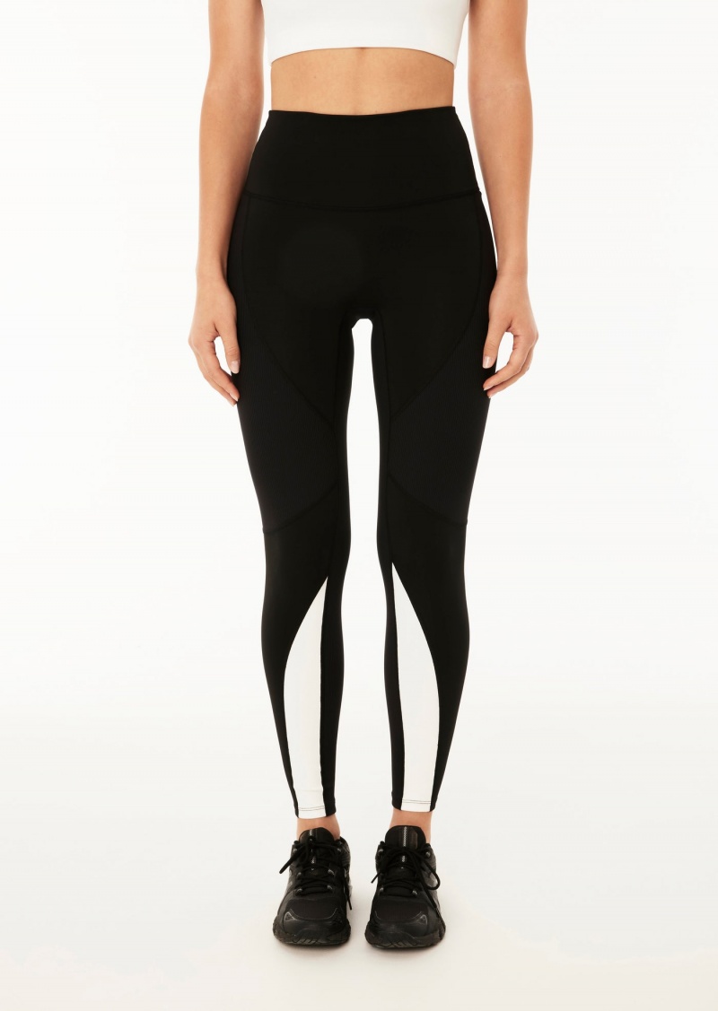 P.E Nation Podium 7/8 Legging Black | YABGHKD-19