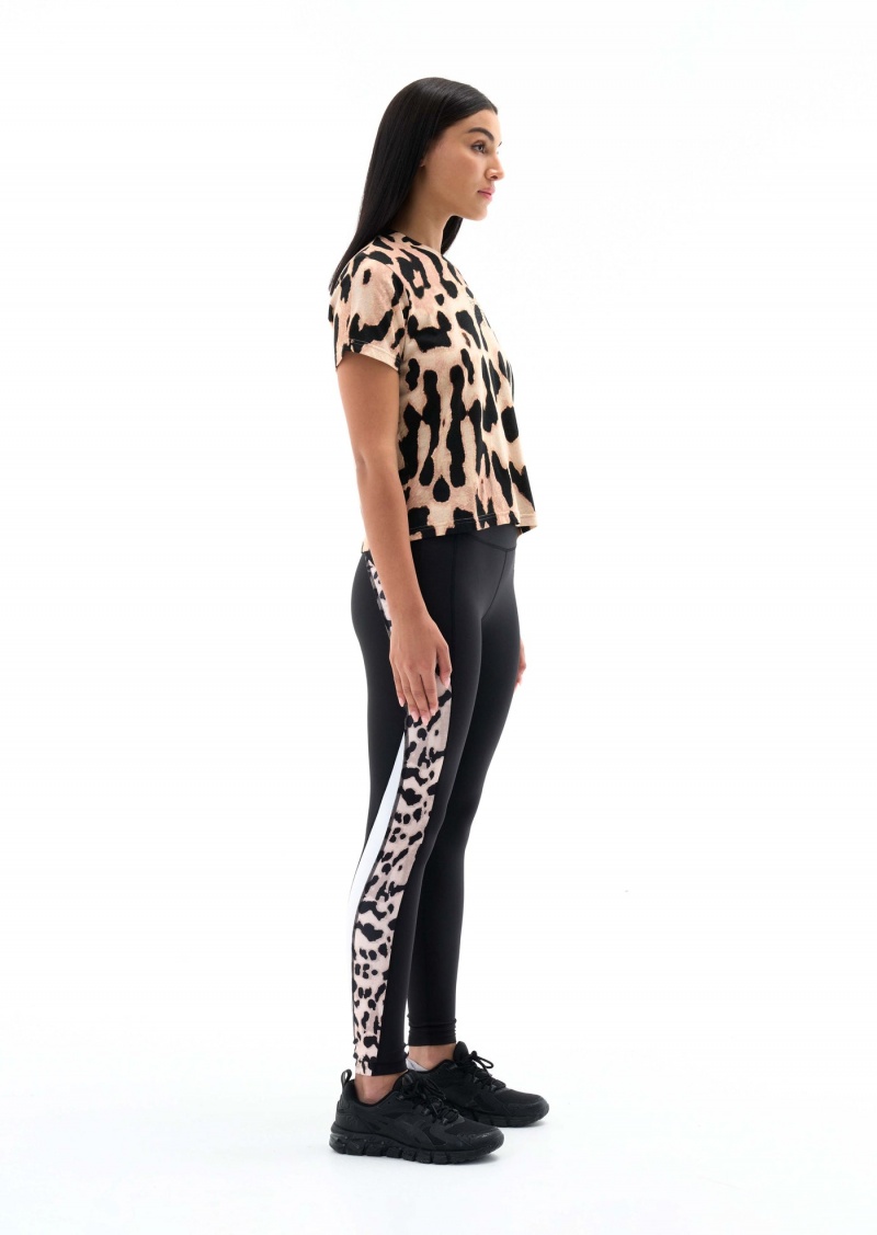 P.E Nation Pursuit Legging Black | YDHAQKT-78