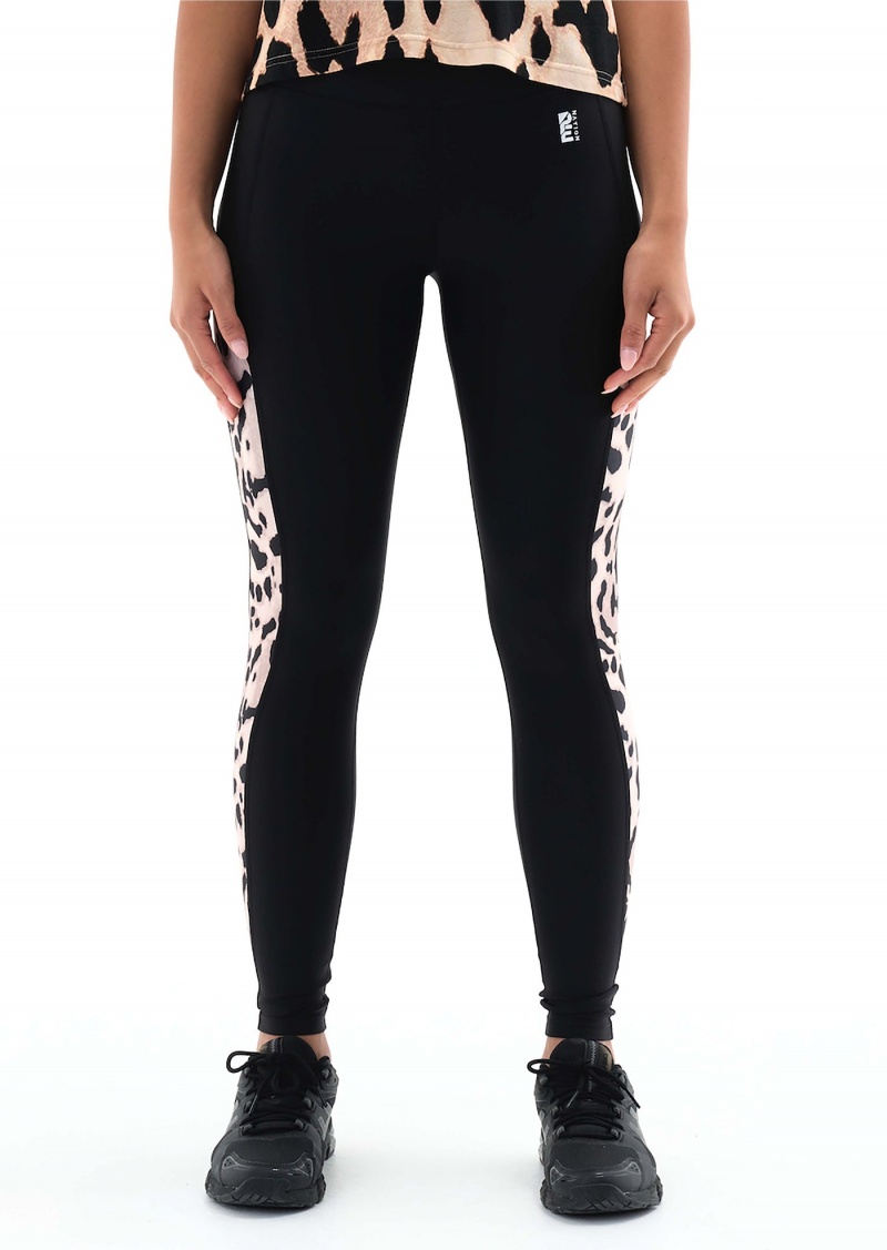 P.E Nation Pursuit Legging Black | YDHAQKT-78