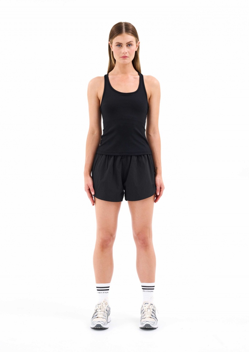 P.E Nation Redline Short Black | MZKSXQW-97