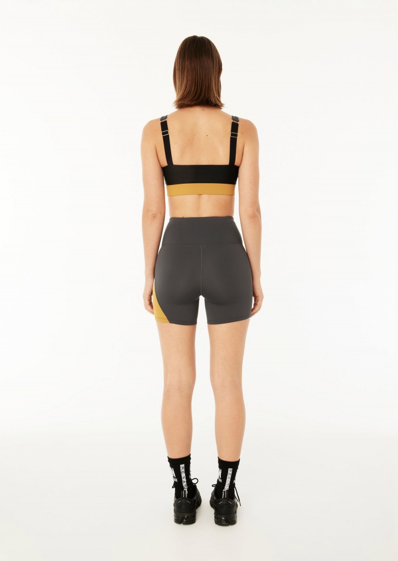 P.E Nation Riochet 5" Bike Short Dark Shadow | RPXTDJY-71
