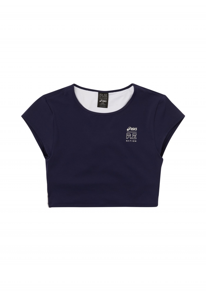 P.E Nation Sano Tee Peacoat | JOGQBST-04
