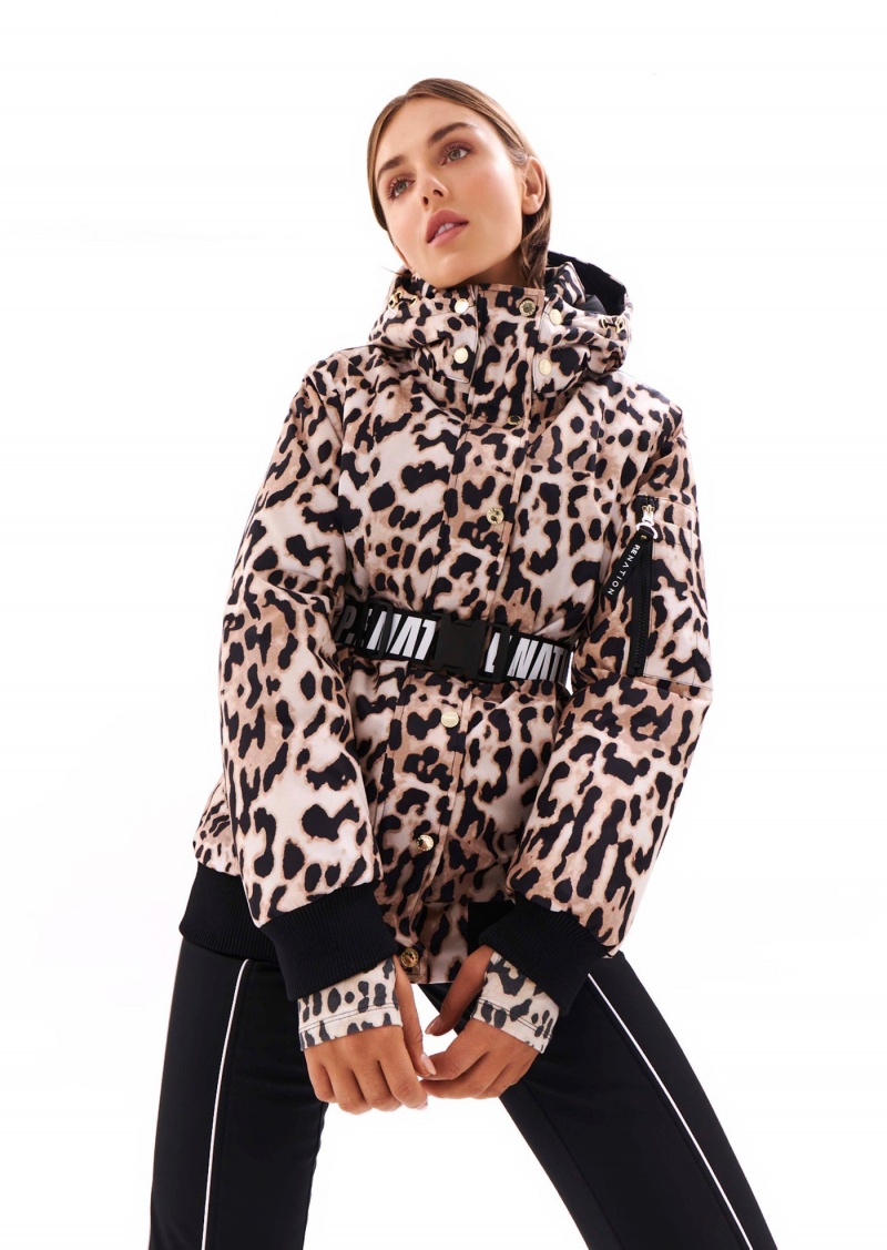 P.E Nation Silverton Jacket Leopard | MXPKSID-89