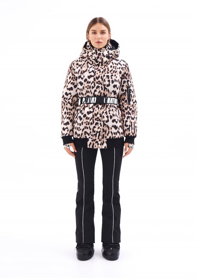 P.E Nation Silverton Jacket Leopard | MXPKSID-89