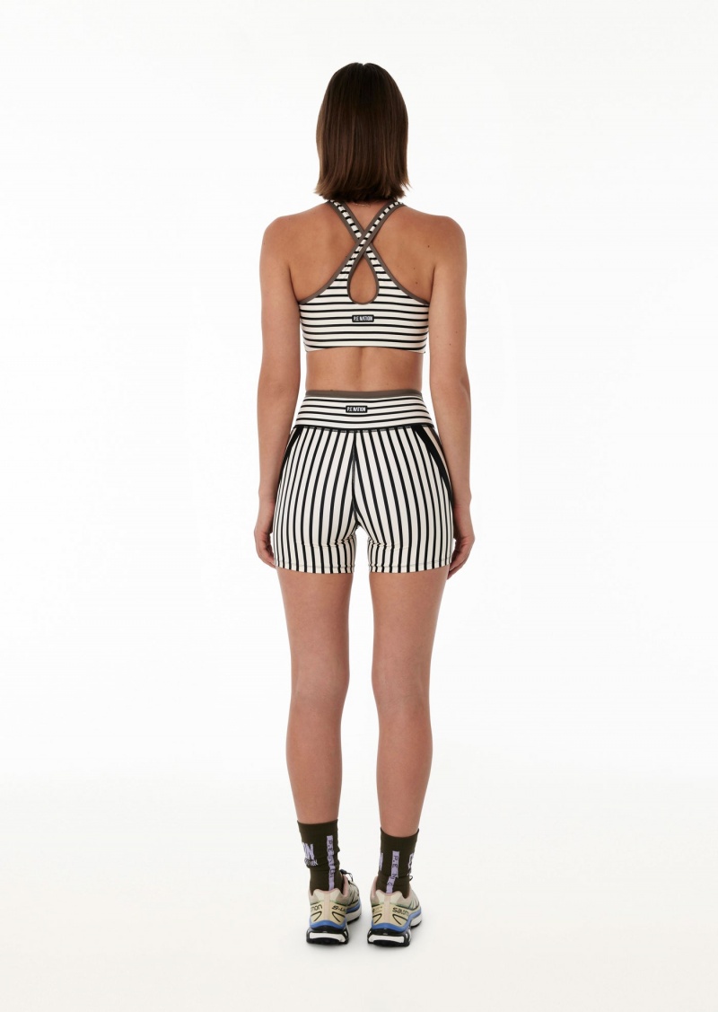 P.E Nation Slipstream Tank Stripe Print | IGWXZBY-98