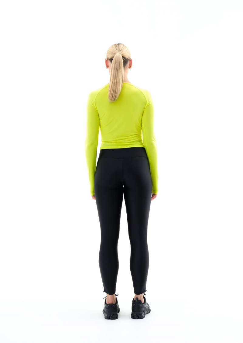 P.E Nation Steady Run Legging Safety Yellow | JWIVALZ-51