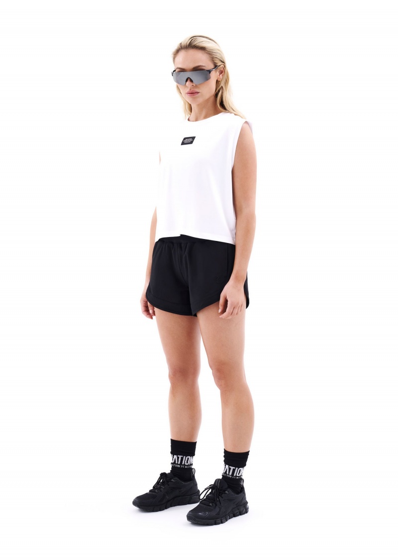P.E Nation Undefeated Tank Optic White | VBPJLQZ-86
