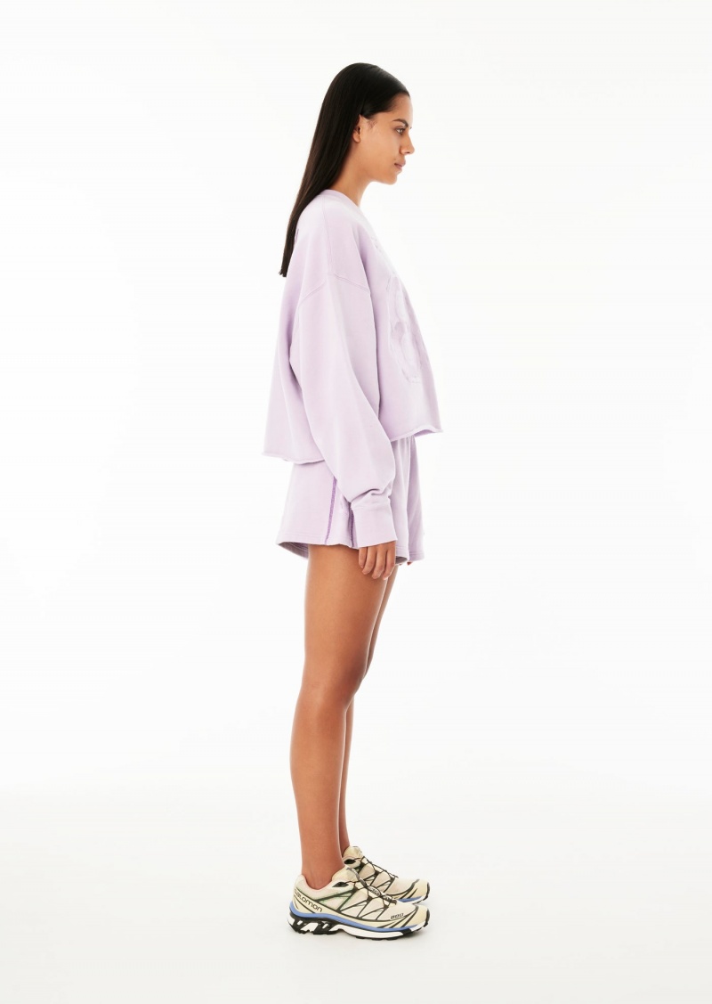 P.E Nation Undercut Short Orchid Hush | PEQKSMD-26
